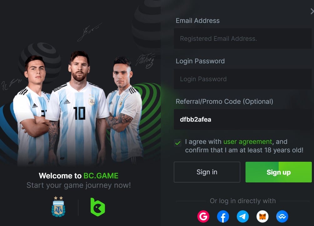 онлайн казино BC.Game Как получить промокод BC.Game